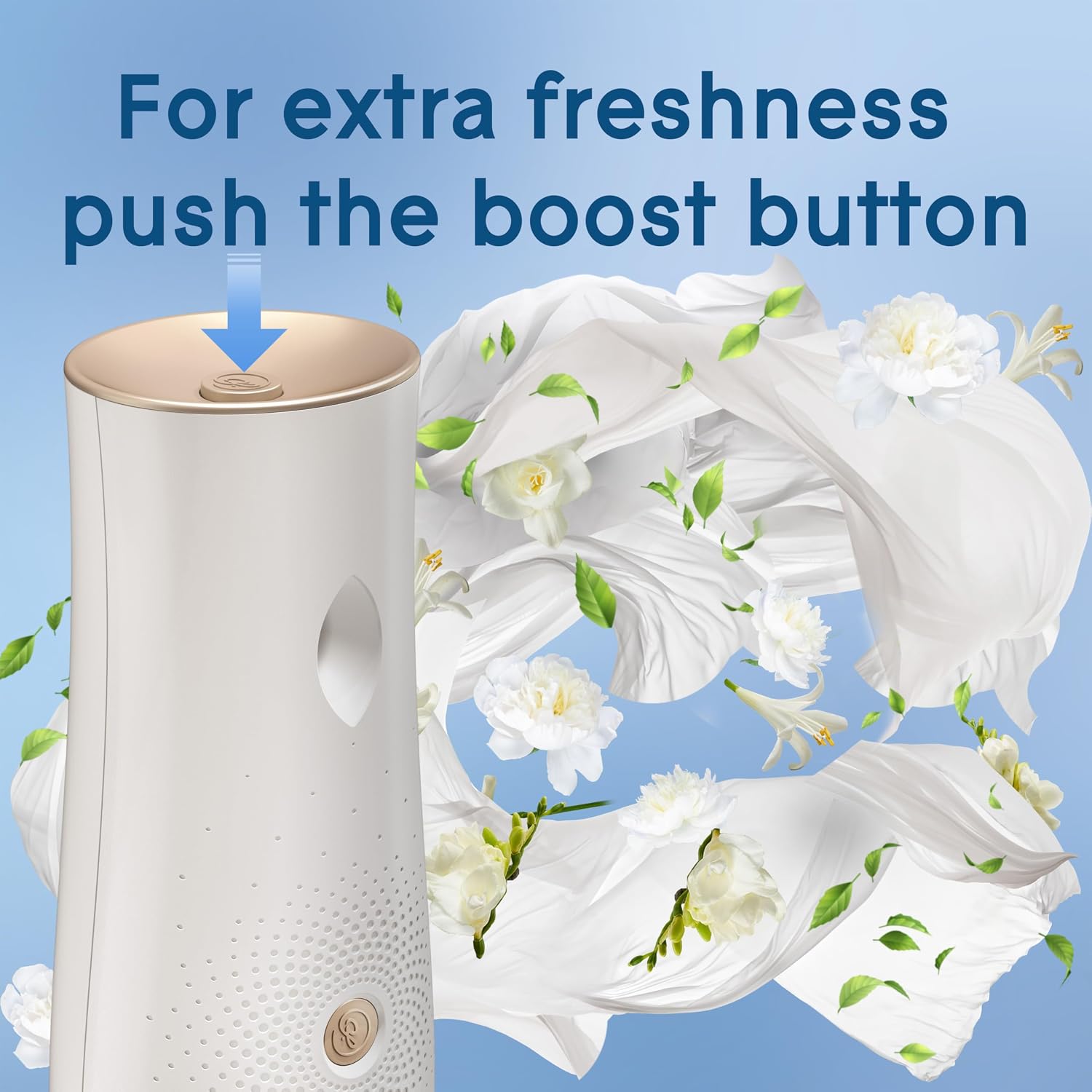 Glade Automatic Spray Air Freshener Refill, Clean Linen, 2 Count | 6.2 oz Each, Home and Bathroom Use, Fits Glade Automatic Spray Holder, Adjustable Timed Fraegrance Release, Odor Fighting - Image 7